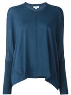 Kenzo Fine Knit Loose Jumper, Women's, Size: Xs, Blue, Wool