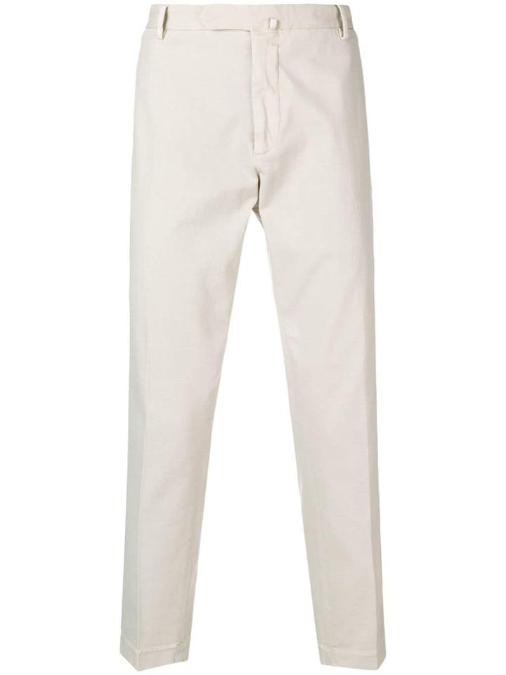 Dell'oglio Slim-fit Trousers - Nude & Neutrals