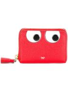 Anya Hindmarch Zip Around 'eyes' Wallet - Red