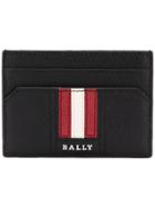 Bally Logo Stripe Cardholder - Black