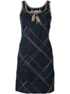 Moschino Vintage Cross Stitch Dress
