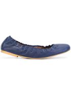 See By Chloé Scalloped Ballerinas - Blue