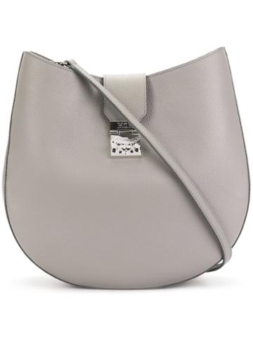 Mcm Patricia Park Avenue Hobo Bag - Grey