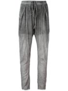 Lost & Found Ria Dunn Tapered Drawstring Trousers - Grey