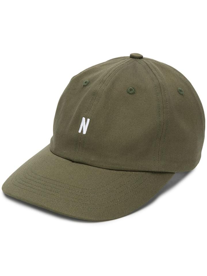 Norse Projects Twill Baseball Cap - Green