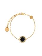 Marc Jacobs Logo Disk Bracelet - Black