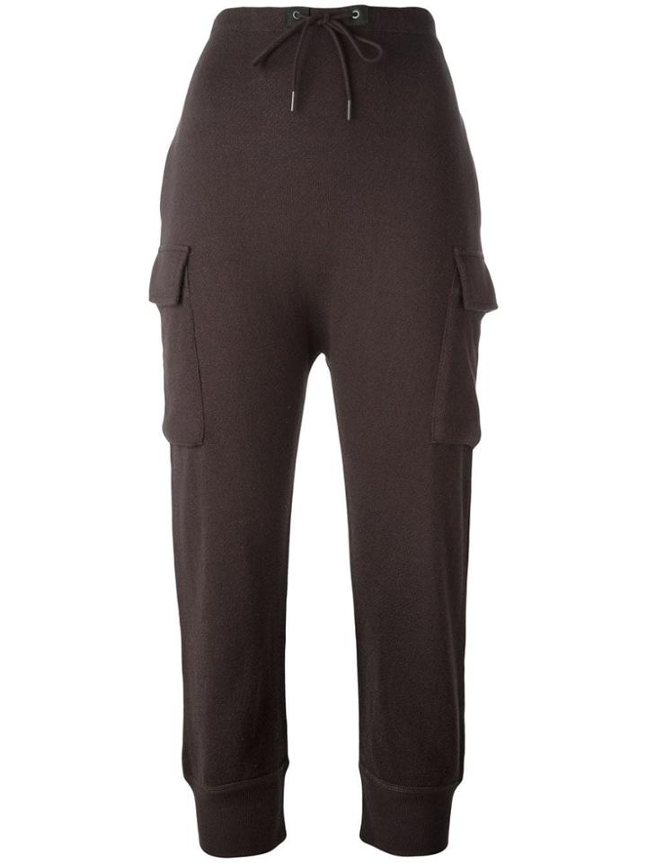R13 'pacific' Knit Cargo Pants - Grey