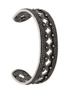 Saint Laurent Marrakech Cuff Bracelet - Metallic