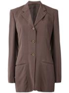 Romeo Gigli Pre-owned Tailored 1990 Jacket - Brown