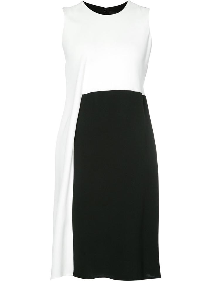 Boxy Sleeveless Dress - Women - Silk - 48, Black, Silk, Derek Lam