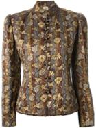 Emanuel Ungaro Pre-owned Floral Quilted Jacket - Green