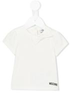 Moschino Kids - Bow Detail T-shirt - Kids - Cotton/spandex/elastane - 9-12 Mth, White