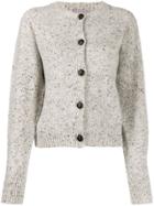 Margaret Howell Donagal Button Up Cardigan - Grey
