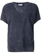 Desa Collection V-neck T-shirt - Blue