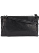 Ann Demeulemeester - Multiple Compartment Shoulder Bag - Women - Leather - One Size, Black, Leather