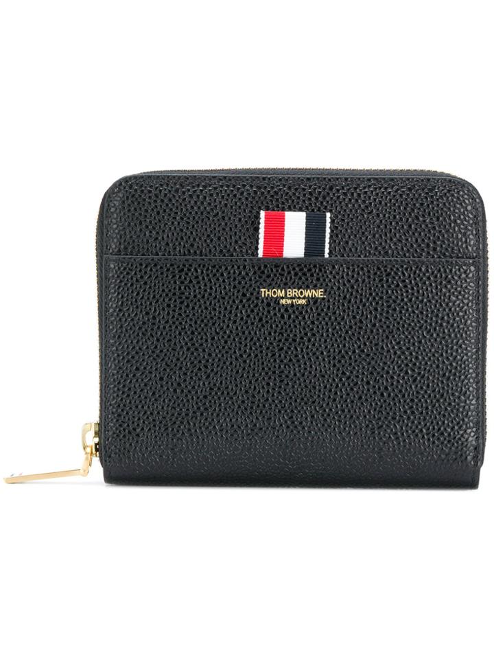 Thom Browne Short Zipped Purse - Black