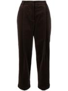 Ymc Wide Leg Corduroy Trousers - Brown