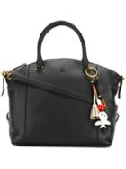 Tory Burch Hanging Tassel Tote, Women's, Black, Leather