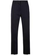 Rochas High-waisted Trousers - Blue