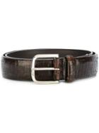 Orciani Scratched Design Belt