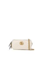 Gucci Mini Gg Marmont Crossbody Bag - Neutrals