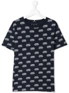 Tommy Hilfiger Junior All-over Logo T-shirt - Blue