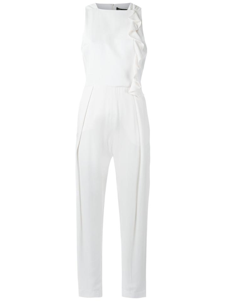 Andrea Marques Ruffled Jumpsuit - Unavailable