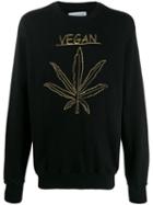 Riccardo Comi Vegan Print Sweatshirt - Black