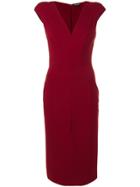 Tom Ford Sleeveless Fitted Dress - Red