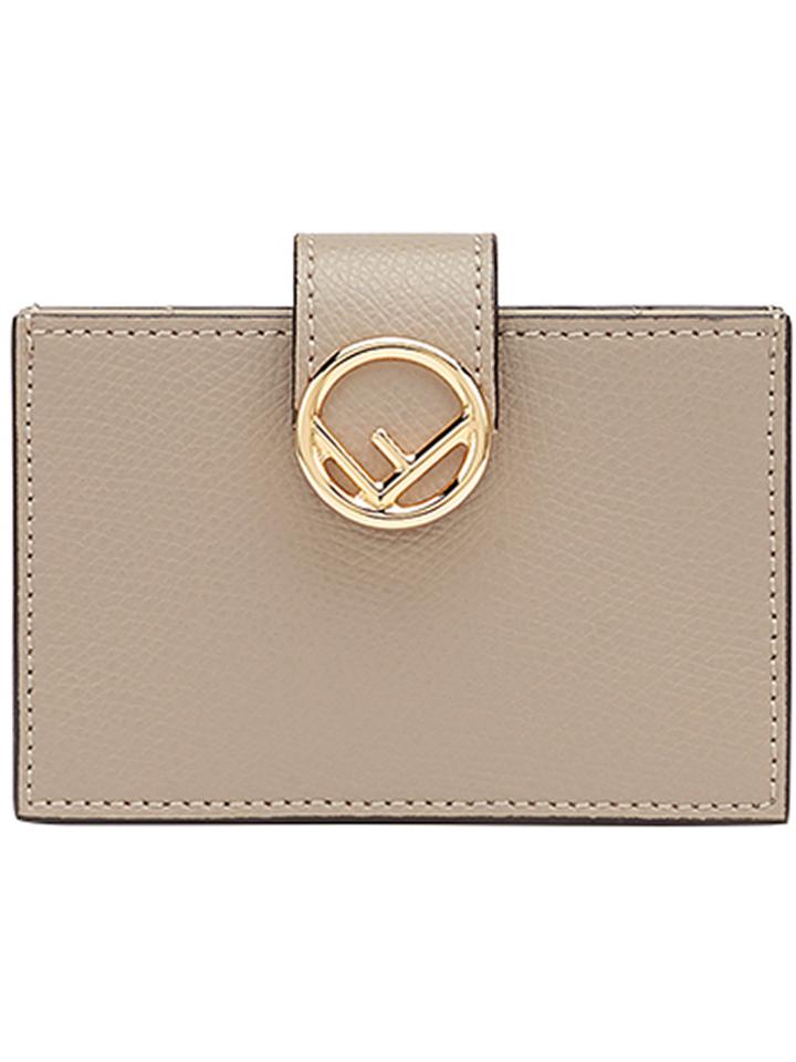 Fendi Accordion Cardholder - Nude & Neutrals