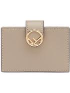 Fendi Accordion Cardholder - Nude & Neutrals