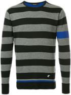 Loveless Striped Sweater - Black
