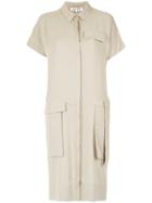 Gloria Coelho Shirt Dress - Brown