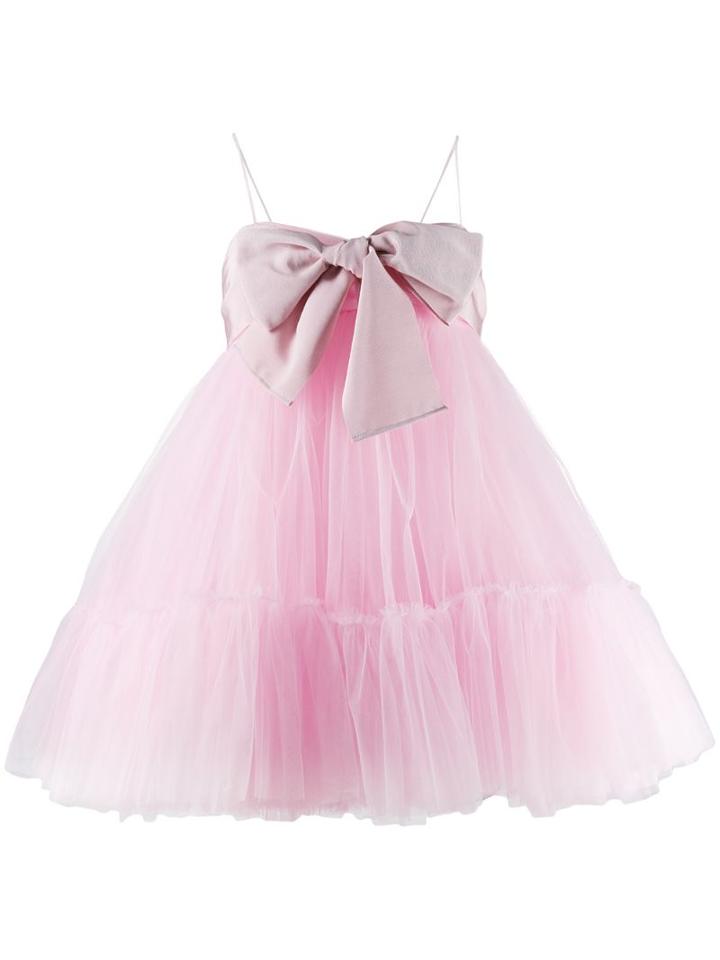 Brognano Bow Detail Dress - Pink