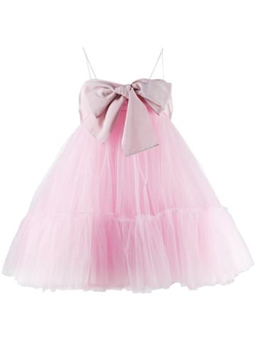 Brognano Bow Detail Dress - Pink