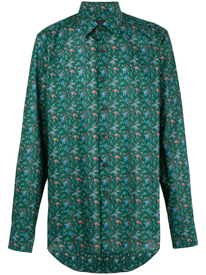 Prada Floral Shirt - Green