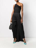 Solace London Winnie Pleated Jumpsuit - Black