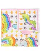 Olympia Le-tan Masters Mistress Scarf, Women's, White, Silk