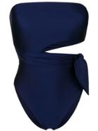 Zimmermann Strapless Swimsuit - Blue