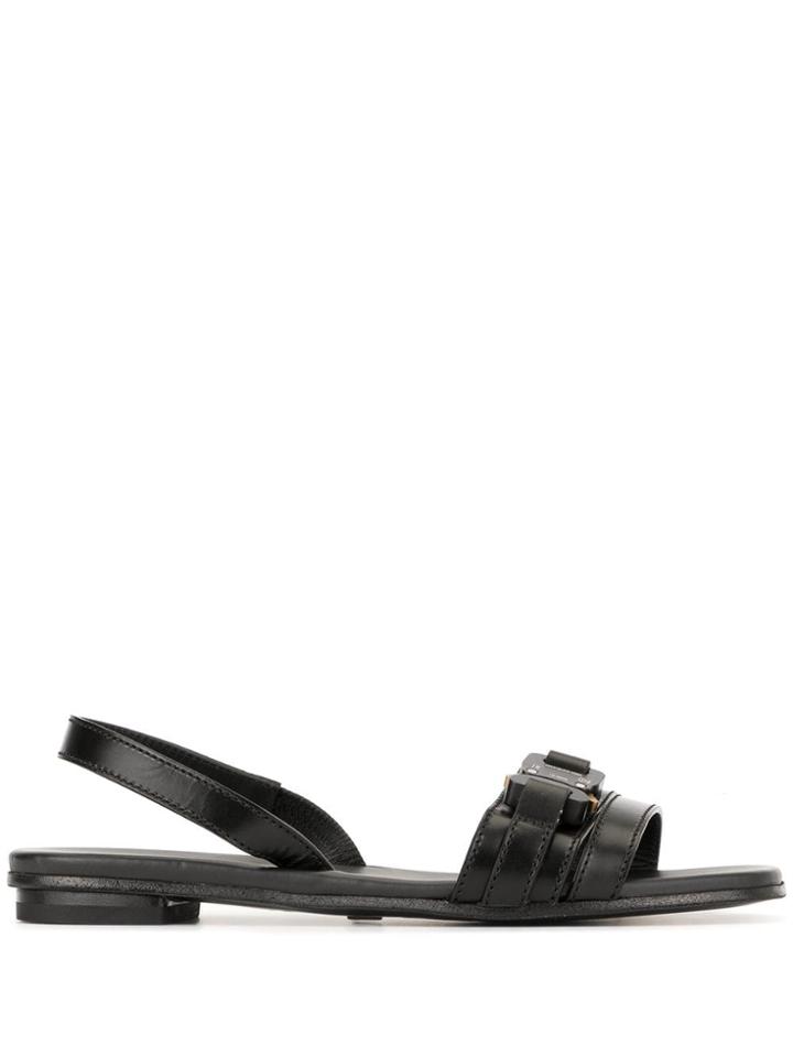 1017 Alyx 9sm Capri Flat Sandals - Black