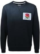 Rose Sweatshirt - Men - Cotton - Xs, Black, Cotton, Kent & Curwen