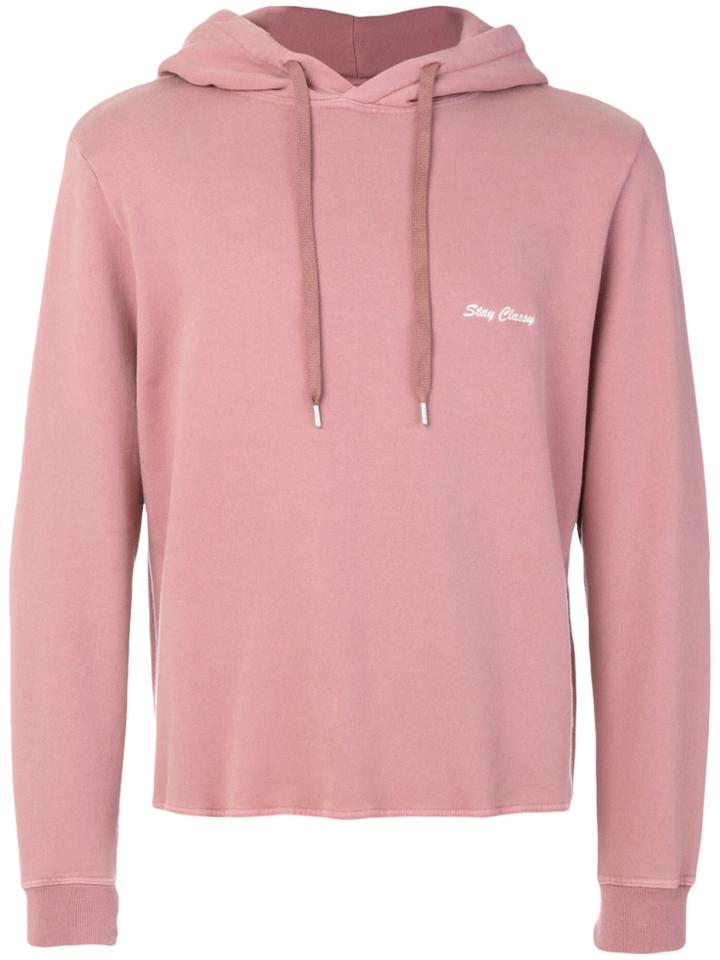 A Kind Of Guise Printed Hoodie - Pink & Purple