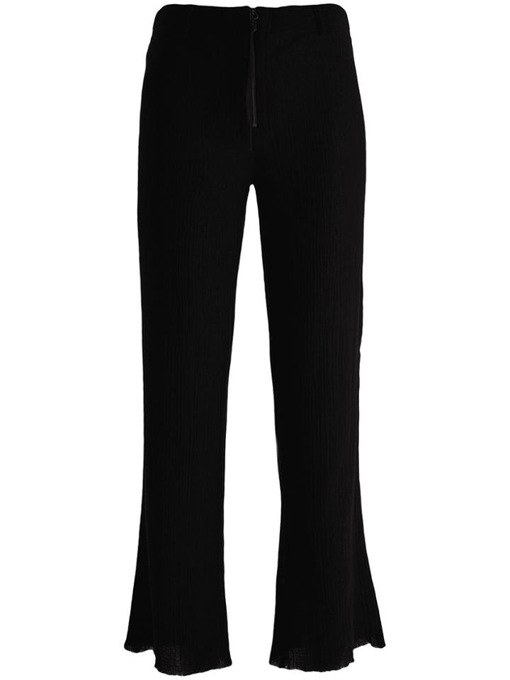Philosophy Di Lorenzo Serafini Flared Cropped Trousers - Black
