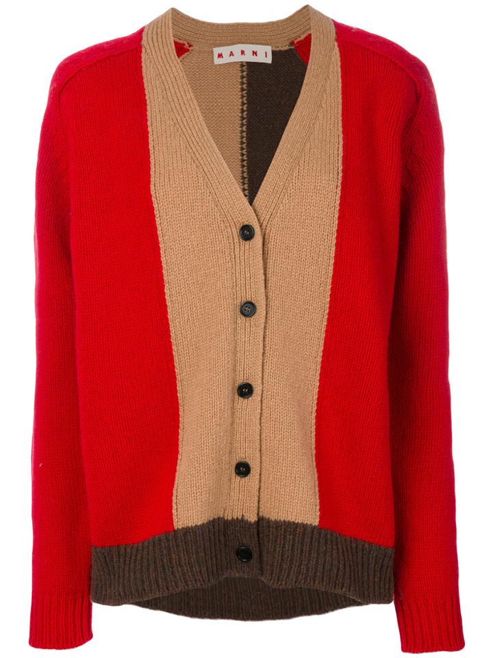 Marni Colour Block Cardigan - Multicolour
