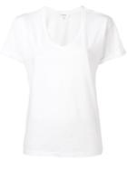 Frame V-neck T-shirt - White