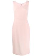 Dolce & Gabbana Sleeveless Crepe Dress - Pink