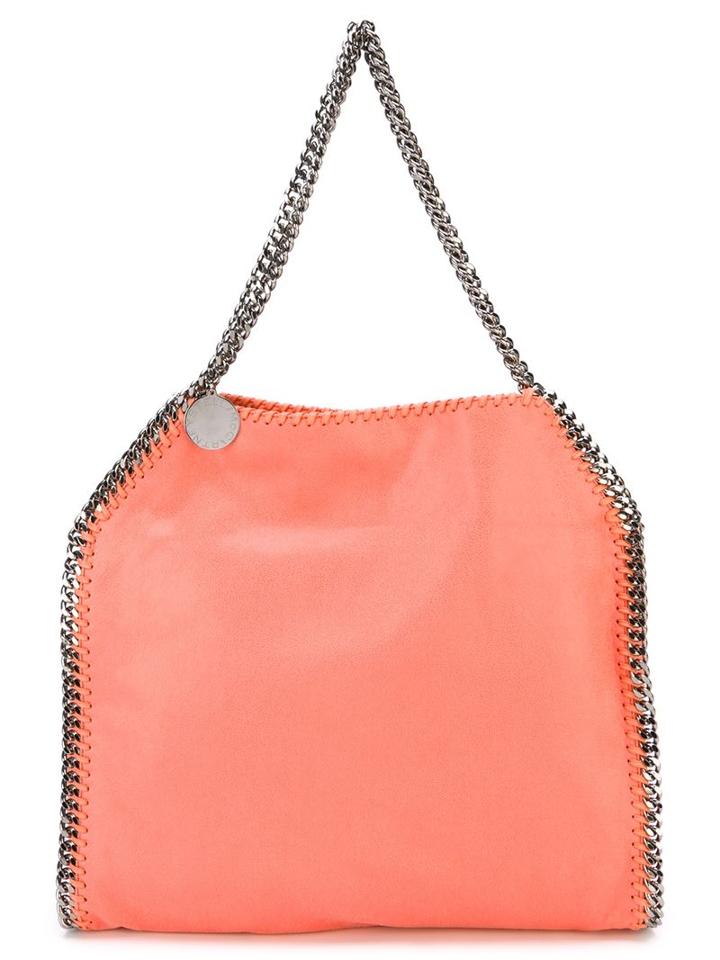 Stella Mccartney 'falabella' Tote, Women's, Yellow/orange, Artificial Leather