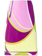 Emilio Pucci Vintage A-line Skirt - Pink & Purple