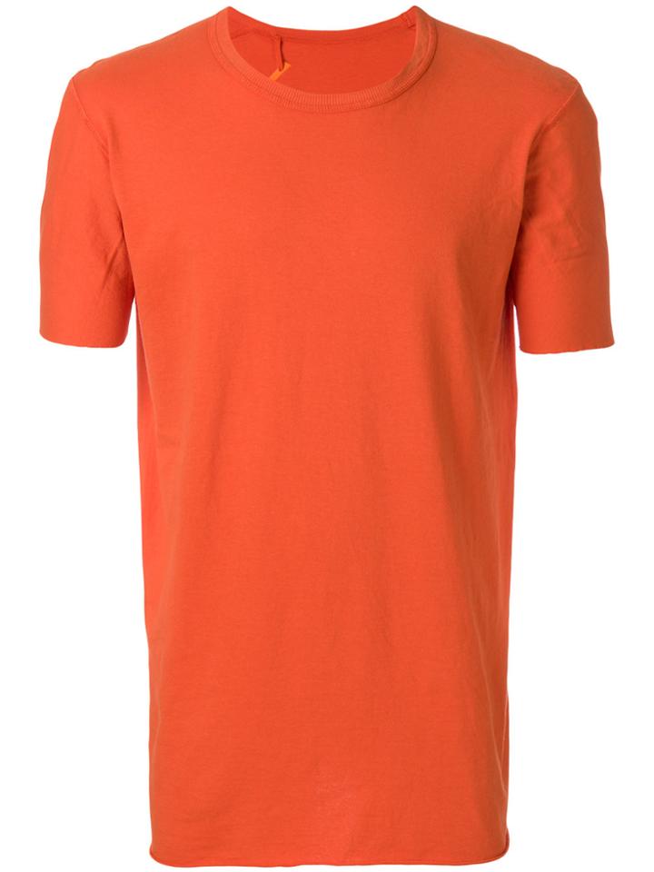 Boris Bidjan Crew-neck T-shirt - Yellow & Orange