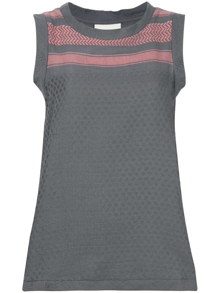Cecilie Copenhagen Sleeveless Blouse - Grey